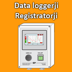 data logger registrator beleženje shranjevanje temperature vlage