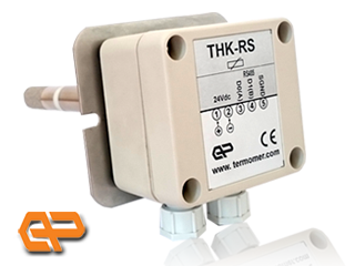 senzor kanalski merilnik vlage in temperature kanalski zračni kanali HVAC THK